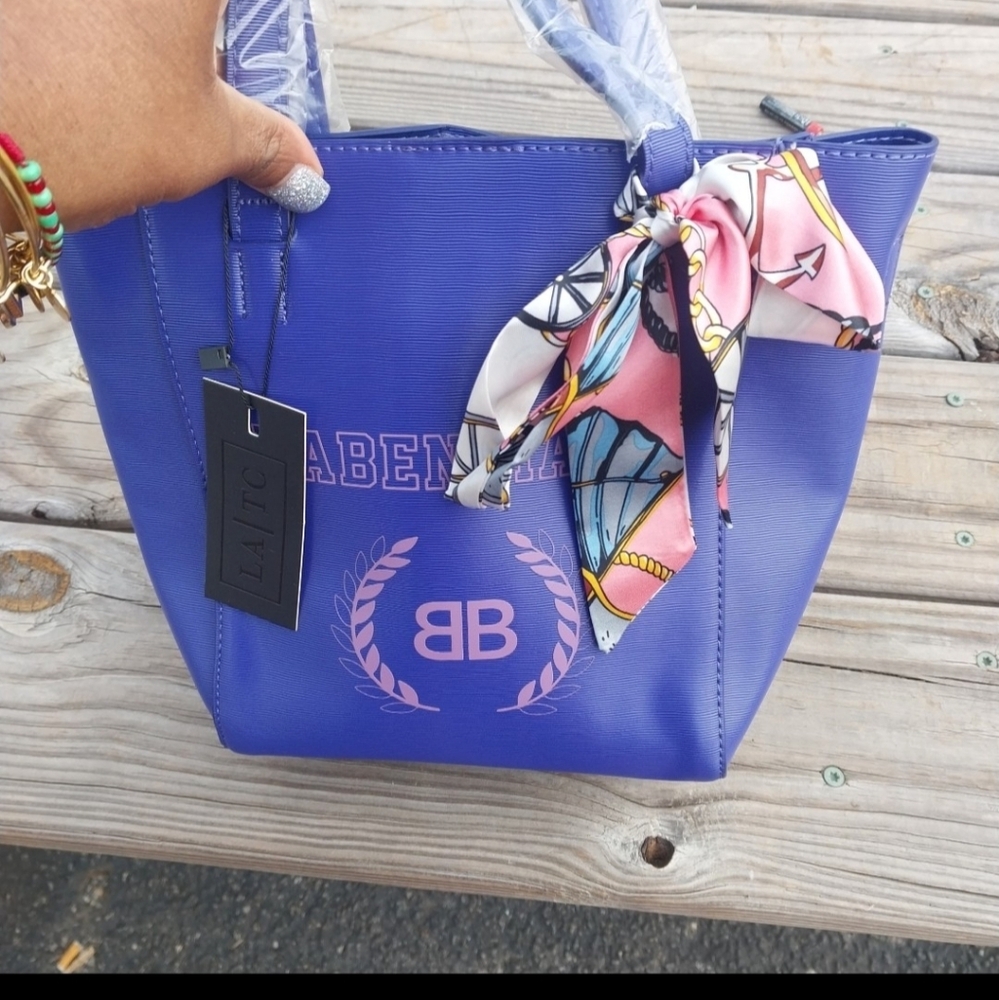 Becky Bucket Deep Purple Tote Bag